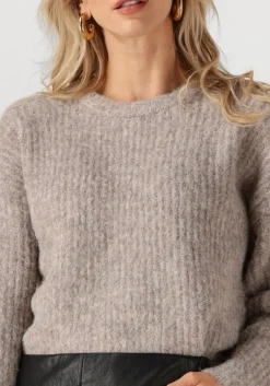 taupe co'couture trui charlie knit