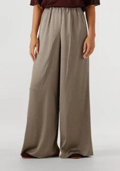 taupe drykorn wijde broek tweezer