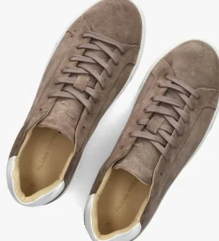taupe filling pieces lage sneakers tiebreak suede