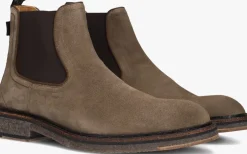 taupe floris van bommel chelsea boots sfm-60051 de tanker