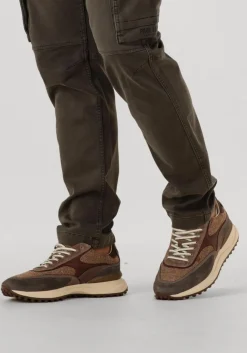 taupe floris van bommel lage sneakers sfm-10152 noppi