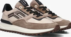 taupe floris van bommel lage sneakers sfw-10128 noppi