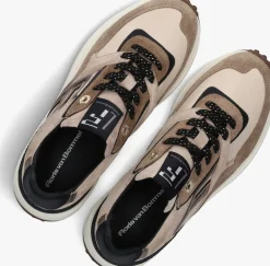 taupe floris van bommel lage sneakers sfw-10128 noppi