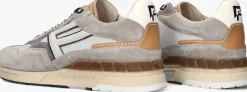 taupe floris van bommel lage sneakers sfm-10153 de runner