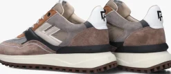 taupe floris van bommel lage sneakers sfm-10139 noppi