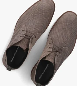 taupe floris van bommel nette schoenen sfm-50132 de normer