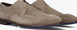 taupe floris van bommel nette schoenen sfm-30462 de stapper