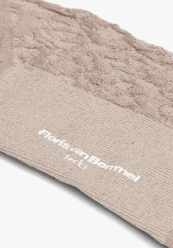 taupe floris van bommel sokken sparkli