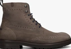 taupe floris van bommel veterboots sfm-80042