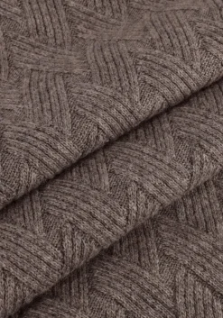 taupe gentiluomo trui round ls