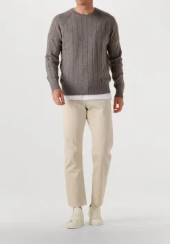 taupe gran sasso trui crew l slv