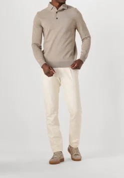 taupe greve lage sneakers wave