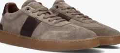 taupe greve lage sneakers wave 2223