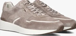 taupe greve lage sneakers walker h