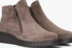 taupe hartjes enkelboots sue rits h booty