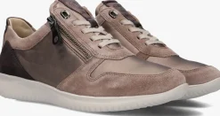 taupe hartjes lage sneakers 162.1128 breeze