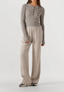 taupe herskind tops & t-shirts cadee blouse