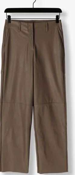 taupe knit-ted wijde broek naomi pant