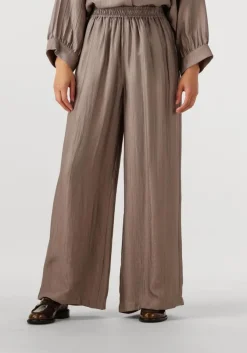 taupe knit-ted wijde broek noa