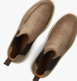 taupe magnanni chelsea boots 26301