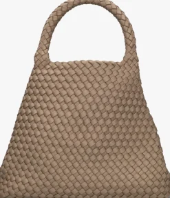 taupe marrea schoudertas medium