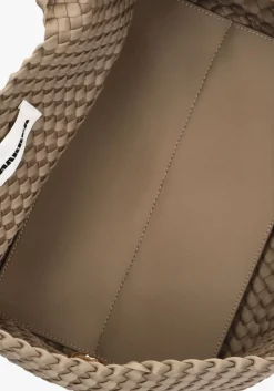 taupe marrea schoudertas medium