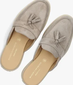 taupe mason garments loafers amalfi mule