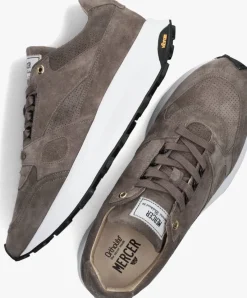 taupe mercer amsterdam lage sneakers racer heren