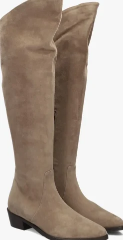 taupe notre-v hoge laarzen 394492