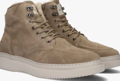 taupe nubikk hoge sneakers jonah polar fur