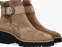 taupe paul green enkellaarsjes 9763