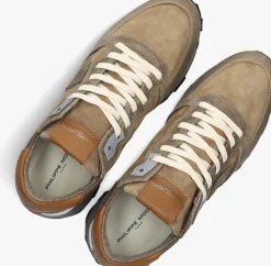 taupe philippe model lage sneakers tropez haute low man