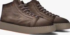 taupe santoni hoge sneakers 22141