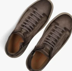 taupe santoni hoge sneakers 22141