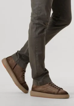 taupe santoni hoge sneakers 22141