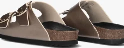 taupe scholl slippers noelle