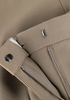 taupe second female pantalon carlane trousers