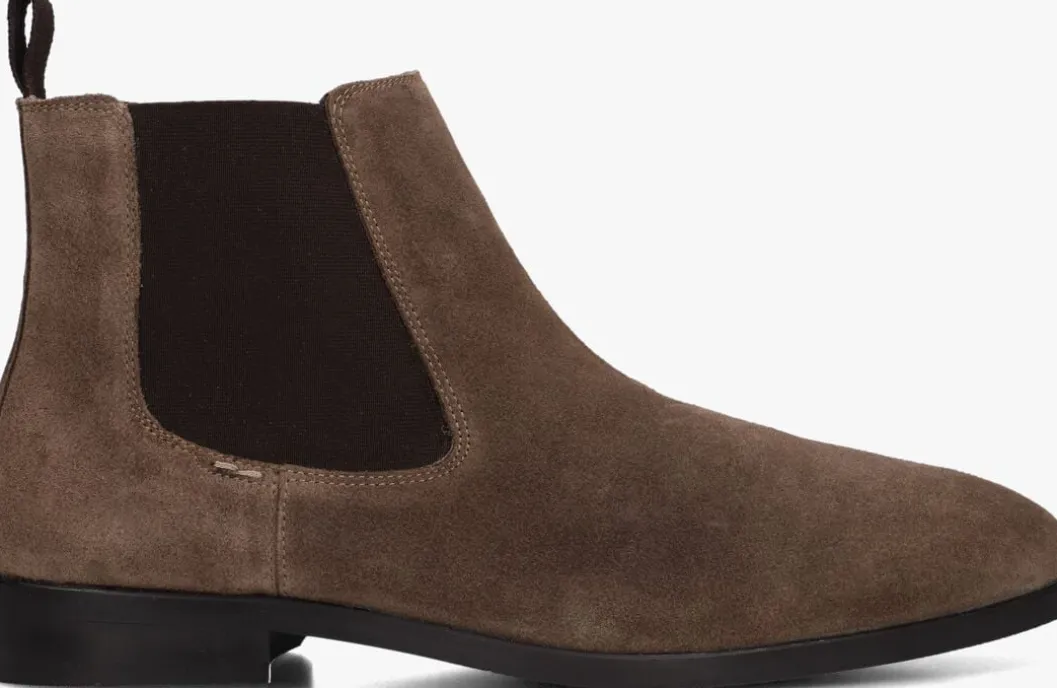 taupe stefano lauran chelsea boots 92302