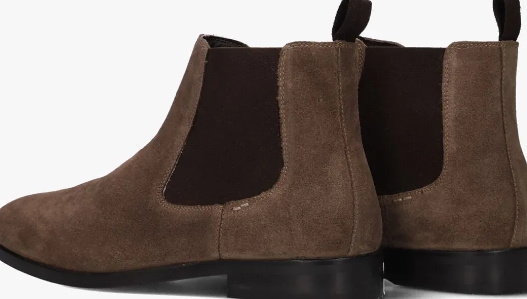 taupe stefano lauran chelsea boots 92302