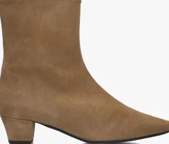 taupe stefano lauran enkellaarsjes 010-292