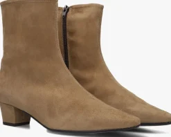 taupe stefano lauran enkellaarsjes 010-292