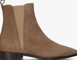 taupe stefano lauran enkellaarsjes 22107