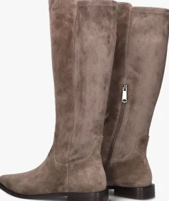 taupe stefano lauran hoge laarzen pe2059