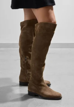 taupe stefano lauran laarzen 2056