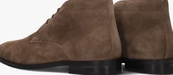 taupe stefano lauran veterschoenen 92301