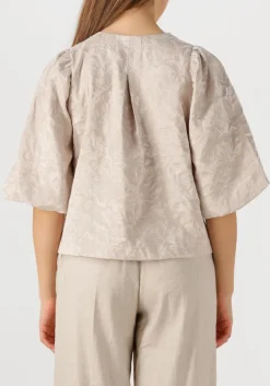 taupe summum blouses blouse jacquard