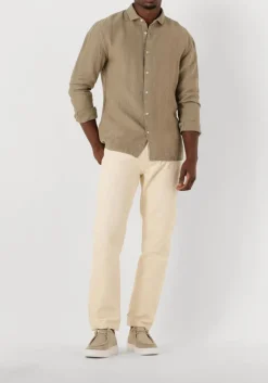 taupe the goodpeople casual overhemd soho