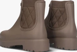 taupe unisa enkellaarsjes frades