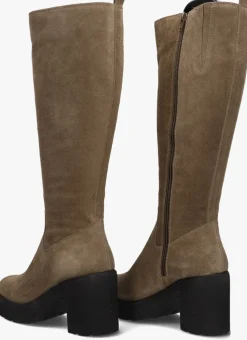 taupe unisa hoge laarzen karena