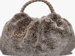 taupe unisa schoudertas znavia